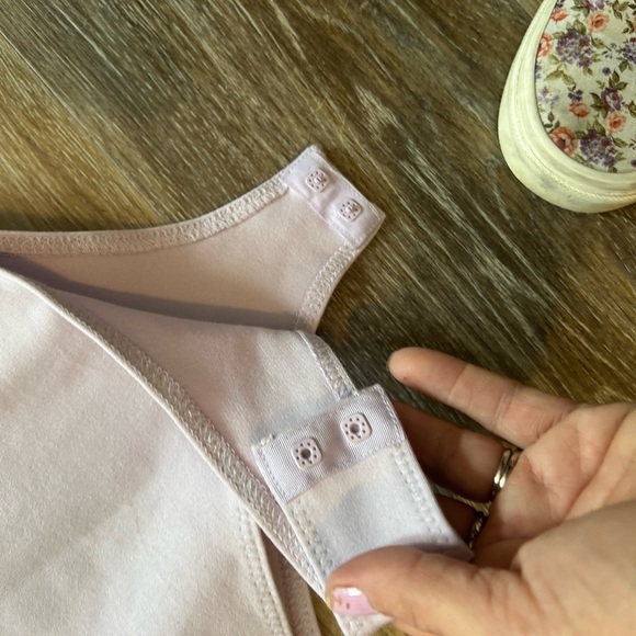 NWT ShineStar Lot of 2 Bodysuits Nude & Lavender Medium - Picture 8 of 11